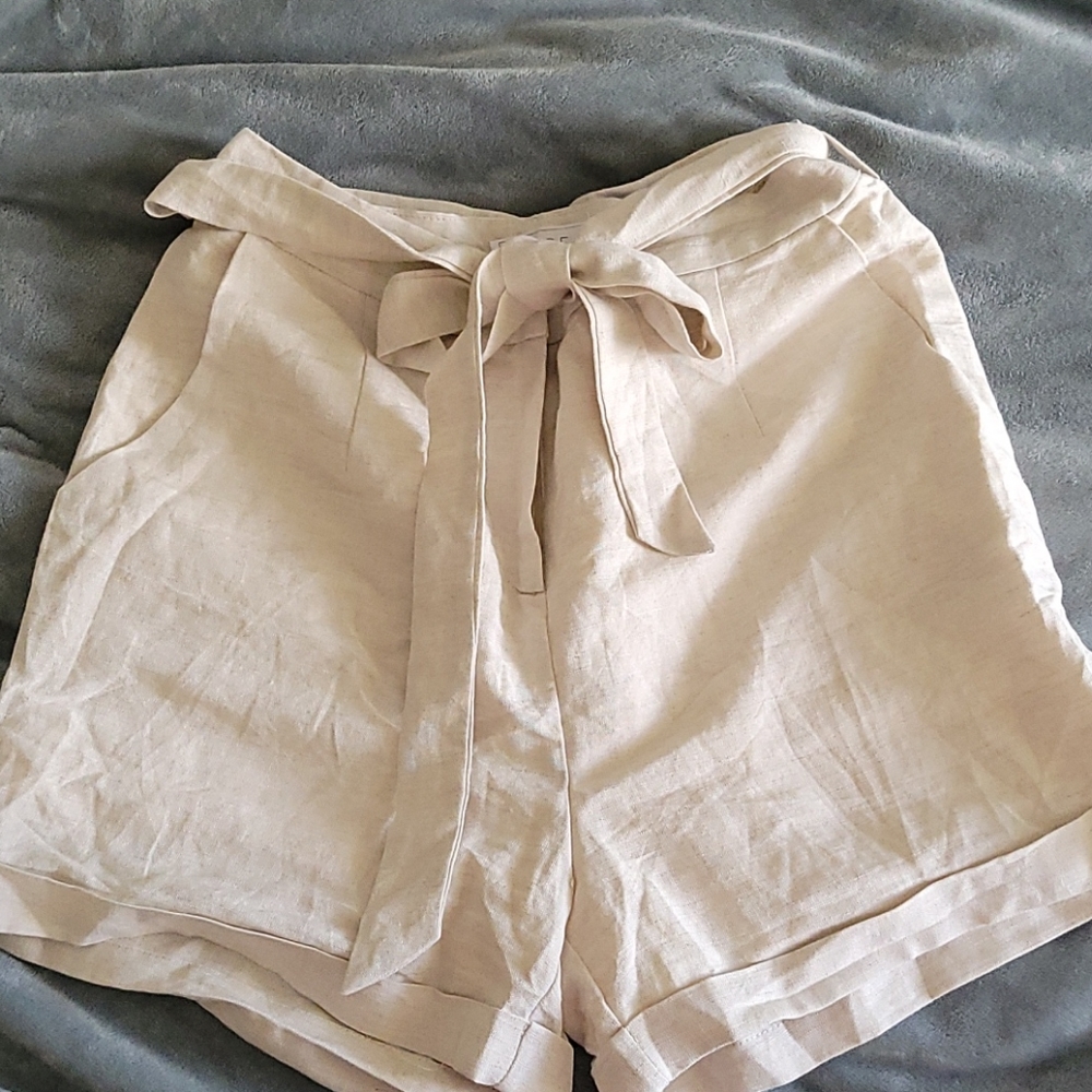 High waisted shorts